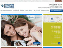 Tablet Screenshot of belairdentist.com